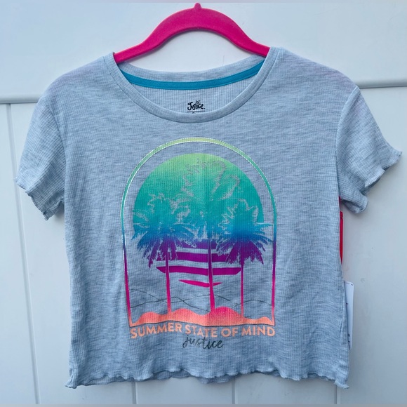 NWT Justice Girls 2PC Short Sleep Set 2 Piece Lot Size L Plus (10Plus) MP - Picture 2 of 16